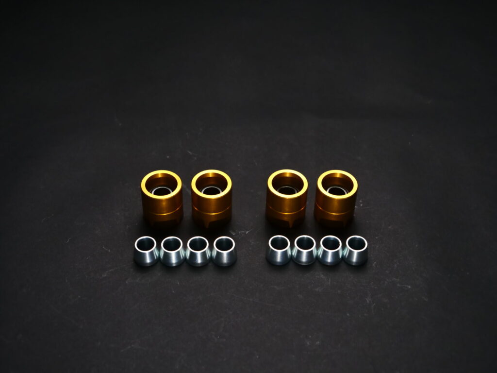 IKEYA FORMULA REAR KNUCKLE PILLOW BUSH WITH HICAST FOR NISSAN SKYLINE GT-R 4WD BNR34 IFAP01003