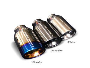KNIGHT SPORTS LEGAL SPORTS MUFFLER EXHAUST TITAN COLOR TAIL FOR MAZDA 3 BP8P KZD-14310TC