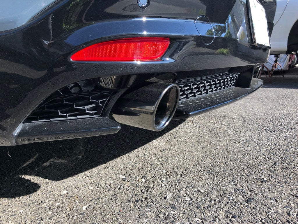 KNIGHT SPORTS LEGAL SPORTS MUFFLER EXHAUST POLISH TAIL FOR MAZDA 3 BP8P KZD-14310