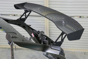 VOLTEX TYPE 2V GT WING 1400MM WET CARBON END PLATE C FOR HONDA CIVIC TYPE R FK8 VOLTEX-00010