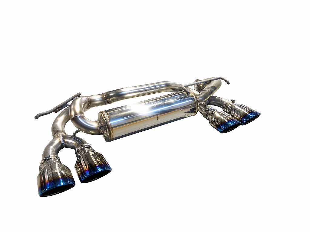 BLITZ NUR-SPEC CUSTOM EDITION QUAD EXHAUST TI For TOYOTA YARIS