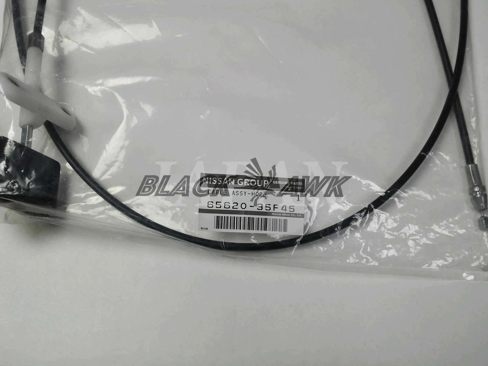 OEM NISSAN 6562035F45 CABLE ASSEMBLY HOOD LOCK CONTROL 65620-35F45