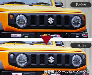 CRYSTAL EYE FIBER LED FRONT SEQUENTIAL TURN SIGNAL CLEAR FOR SUZUKI JIMNY JB64 JB74 J252-CL