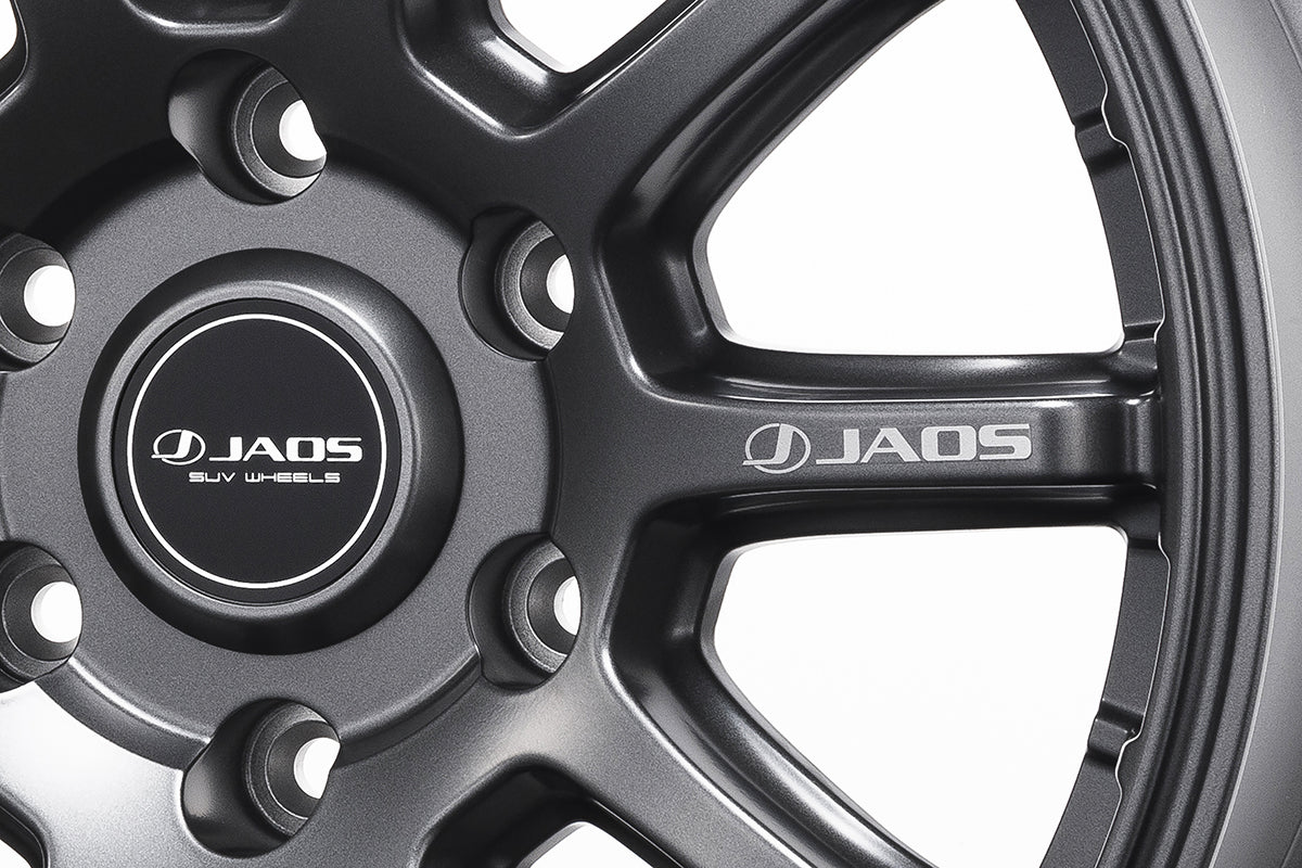 JAOS ホイール　225/65R17 102H JAOS TRIBECROSS 17x8.0J ± 0 6H139.7 MATT GUN METALLIC WHEEL FOR