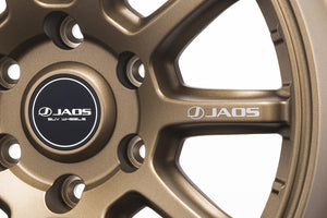 JAOS TRIBECROSS 17x8.0J ± 0 6H139.7 TITANIUM GOLD WHEEL FOR TOYOTA HILUX SURF 125 Z GRSPORT B952781TGD