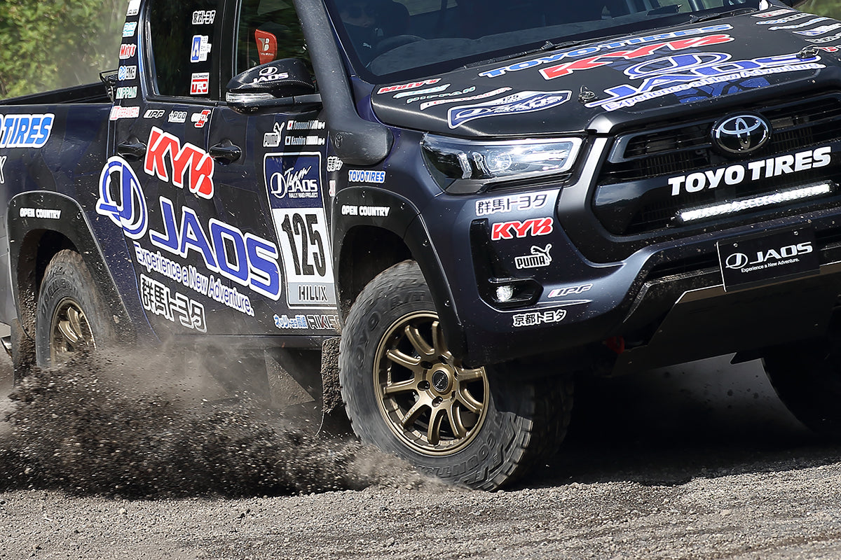 JAOS TRIBECROSS 17x8.0J ± 0 6H139.7 MATT GUN METALLIC WHEEL FOR TOYOTA FJ CRUISER 10+ B952781MGM