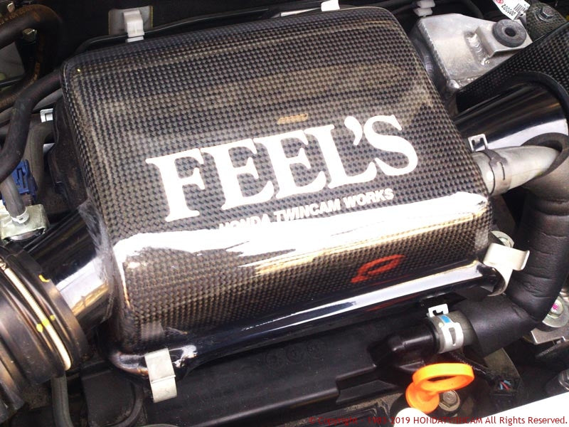 FEEL'S HONDA TWINCAM CARBON AIR CLEANER UPPER CASE FOR HONDA N-ONE JG1 Feels-00730