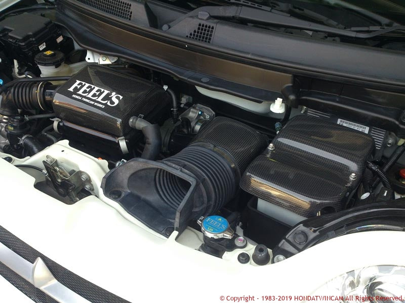 FEEL'S HONDA TWINCAM CARBON INTAKE DUCT KIT FOR HONDA N-ONE JG1 Feels-00728