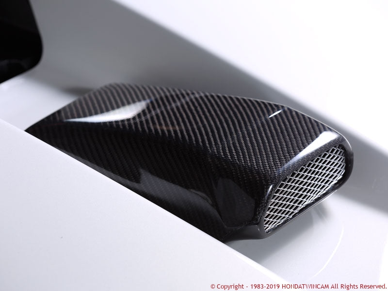 FEEL'S HONDA TWINCAM ENGINE HOOD DUCT CARBON FOR HONDA S660 JW5 Feels-00778