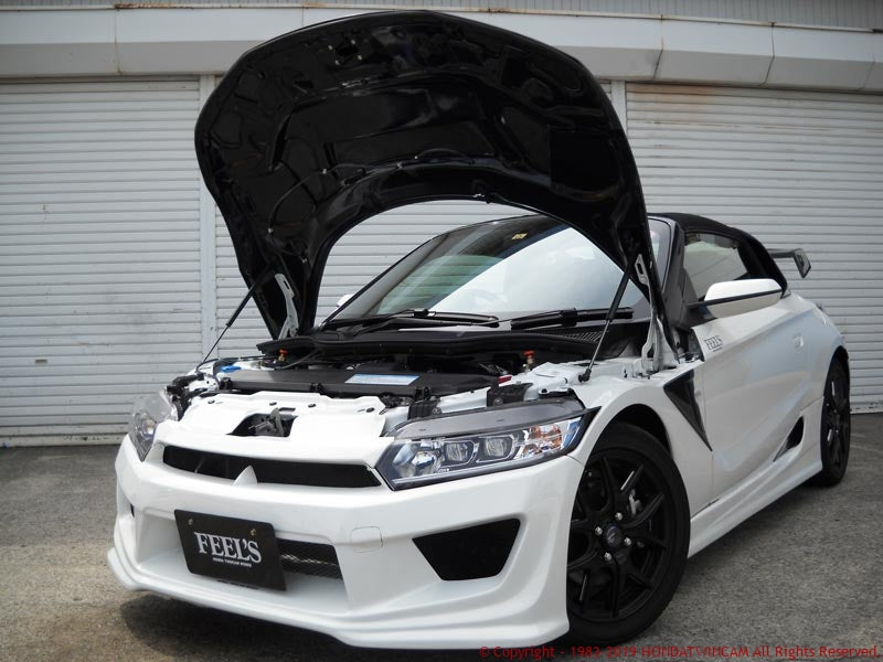 FEEL'S HONDA TWINCAM LIGHTWEIGHT BONNET (WITH AIR DUCT) FRP FOR HONDA S660 JW5 Feels-00800