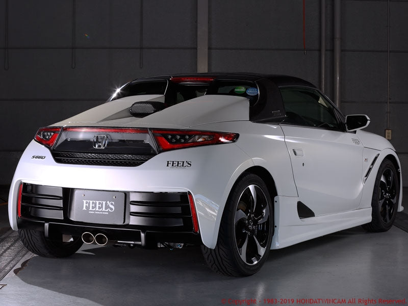 FEEL'S HONDA TWINCAM ENGINE HOOD DUCT CARBON FOR HONDA S660 JW5 Feels-00778