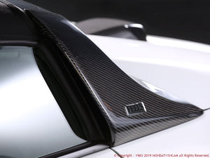 FEEL'S HONDA TWINCAM SIDE INTAKE DUCT TWILL CARBON FOR HONDA S660 JW5 Feels-00812