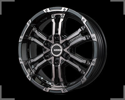 RAYS TEAM DAYTONA FDX collection 16x6.5J +38(34) 6x139.7 Clear Black x1