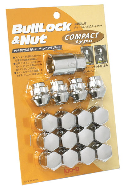 KYO-EI LOCK & NUT COMPACT TYPE 16 PIECES M12xP1.5 K601