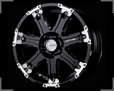 RAYS TEAM DAYTONA FDX-D 17x7J +40(42) 5x114.3 Black/Rim DC x1