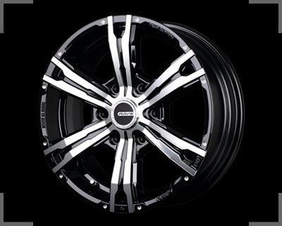 RAYS TEAM DAYTONA FDX-HC 17x6.5J +38(37) 6x139.7 Black/DC x1