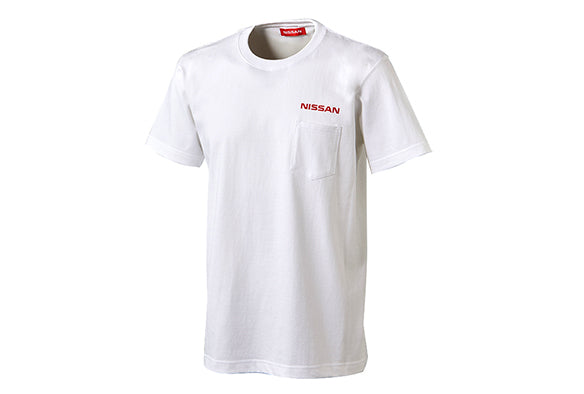 NISSAN T-SHIRT POCKET M FASHION GOODS   KWA0000L12WT