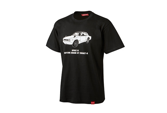 NISSAN SKYLINE GT-R T-SHIRT KPGC10 L FASHION GOODS   KWA0013L03BK