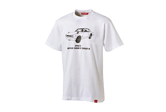 NISSAN SKYLINE GT-R T-SHIRT KPGC10 LL FASHION GOODS   KWA0013L04WT
