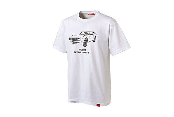 NISSAN SKYLINE GT-R T-SHIRT KPGC110 S FASHION GOODS   KWA0013L11WT