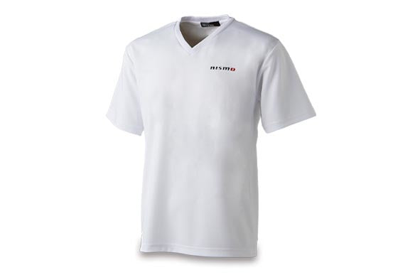 NISSAN BASIC V-NECK T-SHIRT WHITE M For KWA0050M12WT