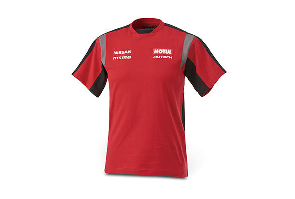 NISSAN COMFIT T-SHIRT RED L FASHION GOODS   KWA0060K03RD