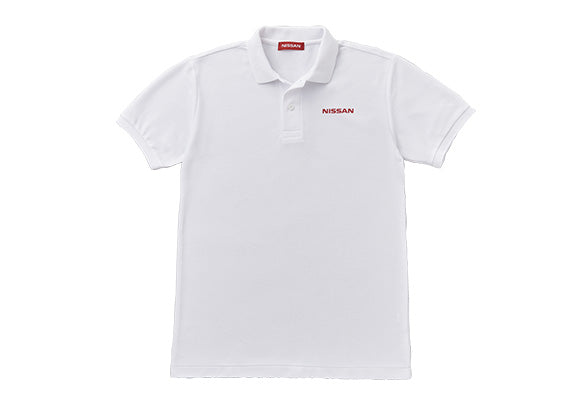 NISSAN POLO WHITE M FASHION GOODS   KWA0100F02WT