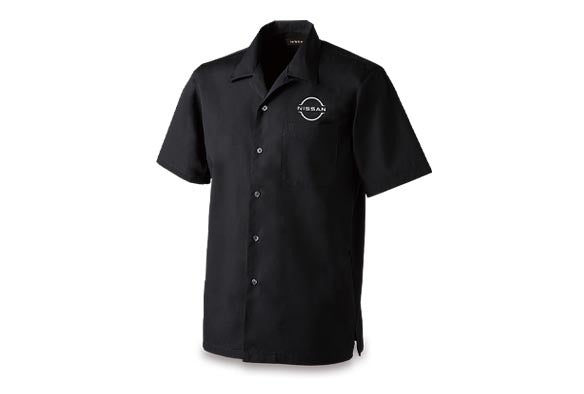 NISSAN NISSAN OPEN COLOR SHIRT BLACK S For KWA0100M01BK