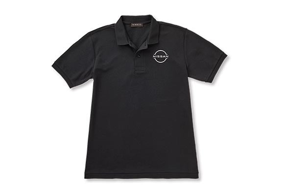 NISSAN POLO SHIRT BLACK L For KWA0100M13BK