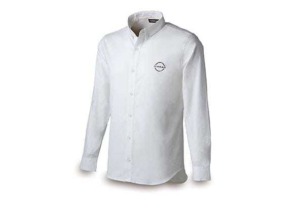 NISSAN BASIC NISSAN OXFORD SHIRT S For KWA0100M21WT