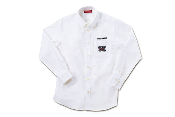 NISSAN R32 OXFORD SHIRT M FASHION GOODS   KWA0113F02