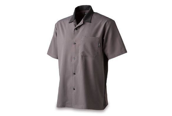 NISSAN PREMIUM OPEN COLOR SHIRT GRAY L For KWA0150M43GY