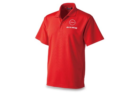 NISSAN FAN POLO SHIRT RED L For KWA0160M23RD