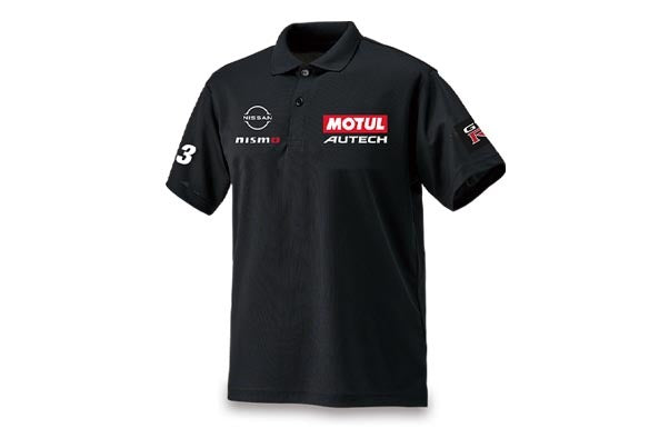 NISSAN COMFIT POLO SHIRT BLACK LL For KWA0160M44BK