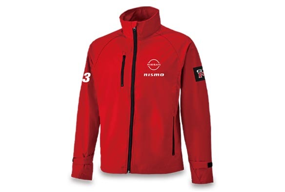 NISSAN COMFIT SOFT SHELL JACKET RED LL For KWA0360M44RD - Black 