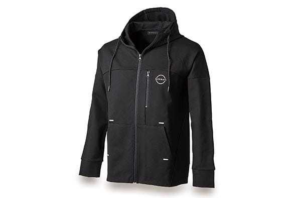 NISSAN BASIC NISSAN ZIP HOODY 3L For KWA0400M19BK
