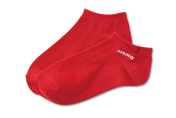 NISSAN BASIC SHORT SOCKS RED  For KWA0A50M10RD