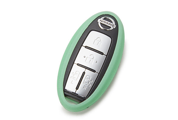 NISSAN INTELLIGENT KEY CASE NEON COLOR SILICON COVER TYPE GREEN  GOODS GOODS   KWA1000F00GR