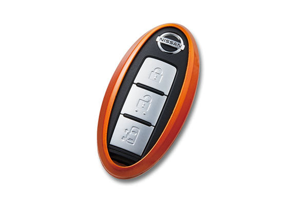NISSAN INTELLIGENT KEY CASE SILICON COVER TYPE METALLIC ORANGE  GOODS GOODS   KWA1000H60DD
