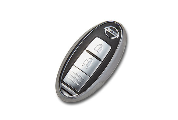 NISSAN INTELLIGENT KEY CASE SILICON COVER TYPE DARK CHROME  GOODS GOODS   KWA1000K00GY