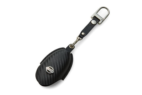 NISSAN PREMIUM INTELLIGENT KEY CASE CARBON LEATHER BLACK  GOODS GOODS   KWA1000K10BK