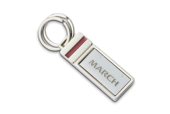 NISSAN DECORATION PLATE KEY RING MARCH  GOODS GOODS   KWA1004C00