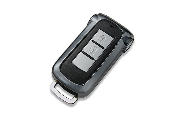 NISSAN INTELLIGENT KEY CASE SILICON COVER TYPE DAYZ ROOX DARK CHROME  GOODS GOODS   KWA100DK00GY