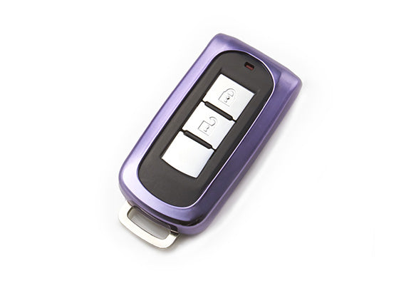 NISSAN INTELLIGENT KEY CASE SILICON COVER TYPE K PURPLE CHROME  GOODS GOODS   KWA100FD00PE
