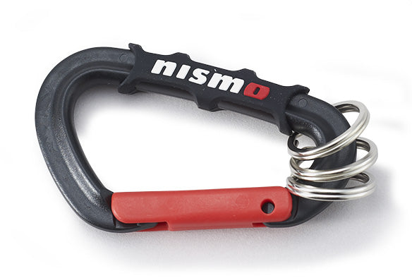 NISSAN PLASTIC CARABINER KEY RING BLACK  GOODS GOODS   KWA1050C20BK