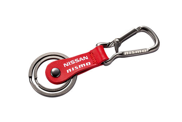 NISSAN FAN CARABINER KEY RING DOUBLE RED  GOODS GOODS   KWA1060H10RD