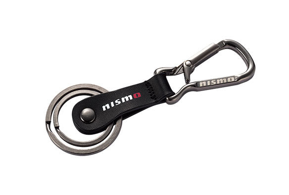NISSAN BASIC CARABINER KEY RING DOUBLE BLACK  GOODS GOODS   KWA1050H30BK