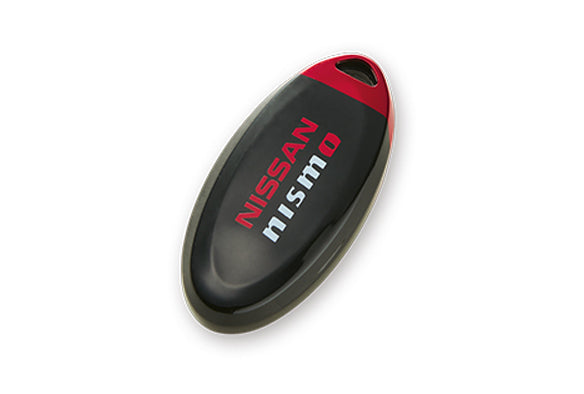 NISSAN FAN INTELLIGENT KEY CASE BLACK CHROME RED  GOODS GOODS   KWA1060L40