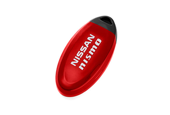 NISSAN FAN INTELLIGENT KEY CASE CHROME RED BLACK  GOODS GOODS   KWA1060L50