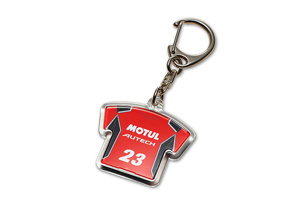 NISSAN UNIFORM TYPE ACRYLIC KEY CHAIN # 23  GOODS GOODS   NOS1746